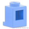 ブロック 1 x 1 - ヘッドライト：[Bt,Lt Blue / ブライトライトブルー]