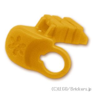 LEGO® パーツ 6294344 ミニフィグ アーマー - 片ショルダーパッドと刀の鞘：[Pearl Gold / パールゴールド] 41162-297