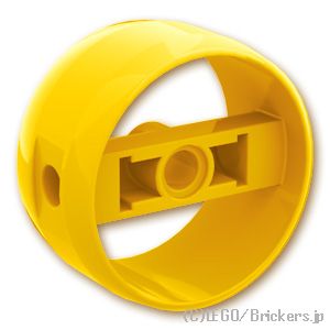 LEGO® パーツ 4159538/4270872/6100888 シリンダー 4 x 4 x 1 2/3 - センターバー ：[Yellow / イエロー] 41531-024 