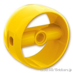LEGO® パーツ 4159538/4270872/6100888 シリンダー 4 x 4 x 1 2/3 - センターバー ：[Yellow / イエロー] 41531-024