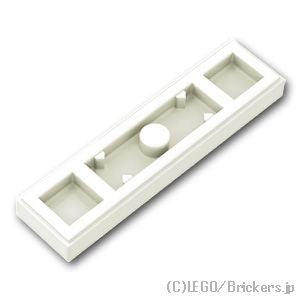 LEGO® パーツ 6249091 プレート 1 x 4 - エッジスタッド：[White / ホワイト] 41740-001 