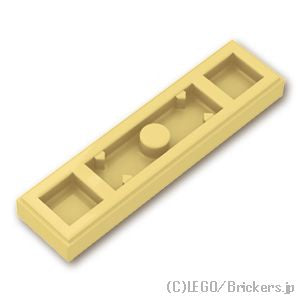 LEGO® パーツ 6257600 プレート 1 x 4 - エッジスタッド：[Tan / タン] 41740-005 