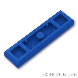 LEGO® パーツ 6292291 プレート 1 x 4 - エッジスタッド：[Blue / ブルー] 41740-023 