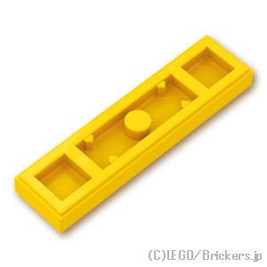 LEGO® パーツ 6257598 プレート 1 x 4 - エッジスタッド：[Yellow / イエロー] 41740-024 