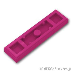 LEGO® パーツ 6249090 プレート 1 x 4 - エッジスタッド：[Magenta / マゼンタ] 41740-124 