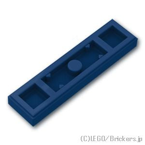 LEGO® パーツ 6256610 プレート 1 x 4 - エッジスタッド：[Dark Blue / ダークブルー] 41740-140 