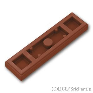 LEGO® パーツ 6257604 プレート 1 x 4 - エッジスタッド：[Reddish Brown / ブラウン] 41740-192 