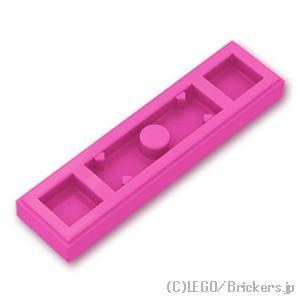 LEGO® パーツ 6249088 プレート 1 x 4 - エッジスタッド：[Dark Pink / ダークピンク] 41740-221 