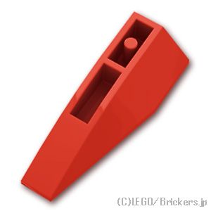LEGO® パーツ 4161263/4544431/6064184/6447090 ウェッジ 6 x 2 - 右 反転：[Red / レッド] 41764-021 
