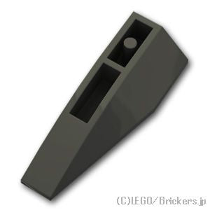LEGO® パーツ 4161266/6468984 ウェッジ 6 x 2 - 右 反転：[Black / ブラック] 41764-026 
