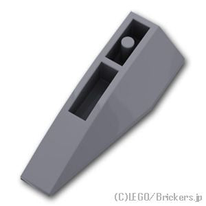 LEGO® パーツ 4210785/4662198 ウェッジ 6 x 2 - 右 反転：[Dark Bluish Gray / ダークグレー] 41764-199 