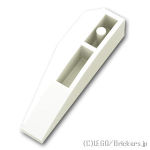 LEGO® パーツ 4161275/6176292/6268056/6375978 ウェッジ 6 x 2 - 左 反転：[White / ホワイト] 41765-001 