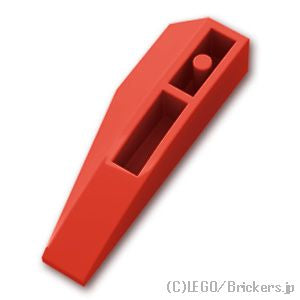 LEGO® パーツ 4161278/4544432/6064181/6447087 ウェッジ 6 x 2 - 左 反転：[Red / レッド] 41765-021 