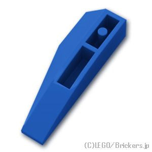 LEGO® パーツ 4161279/6250219 ウェッジ 6 x 2 - 左 反転：[Blue / ブルー] 41765-023 