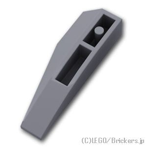 LEGO® パーツ 4210786/4662199 ウェッジ 6 x 2 - 左 反転：[Dark Bluish Gray / ダークグレー] 41765-199 