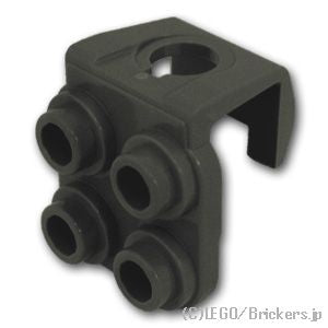 LEGO® パーツ 6248533 ハーネス付きベスト - ネックブラケット4スタッド付き：[Black / ブラック] 41811-026 