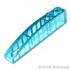 カーブ スロープ 1 x 6：[Tr,Lt Blue / トランスライトブルー]
