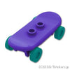 スケートボード - ダークターコイズウィール(42511 / 2496)：[Dark Purple / ダークパープル]