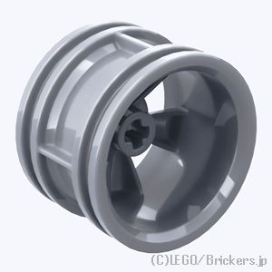 ホイール 5スポーク 30.4 x 20 - 軸穴：[Flat Silver / フラットシルバー]