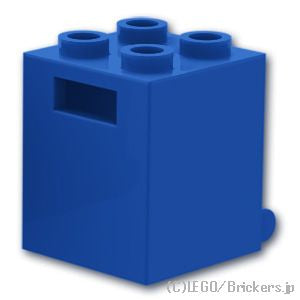 LEGO® パーツ 4114249/434523/6132528 コンテナ・ボックス 2 x 2 x 2：[Blue / ブルー] 4345-023 