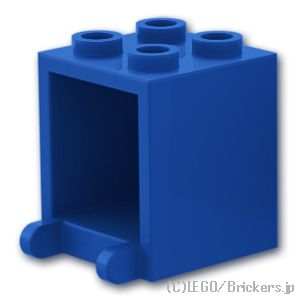 LEGO® パーツ 4114249/434523/6132528 コンテナ・ボックス 2 x 2 x 2：[Blue / ブルー] 4345-023