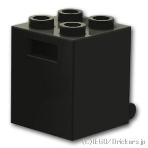 LEGO® パーツ 4143247/434526/6138634 コンテナ・ボックス 2 x 2 x 2：[Black / ブラック] 4345-026 