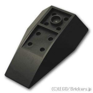 LEGO® パーツ 4180469 トリプル カーブ ウェッジ 6 x 4 - 反転：[Black / ブラック] 43713-026 