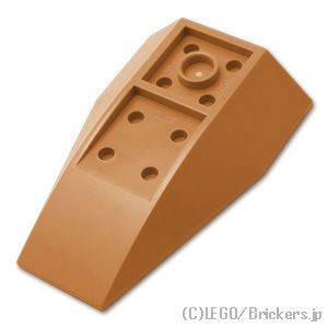 LEGO® パーツ 6554307 ウェッジ インバート トリプル 6 x 4：[Md,Nougat / ミディアムヌガー] 43713-137 