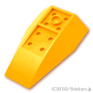 LEGO® パーツ 6221658 トリプル カーブ ウェッジ 6 x 4 - 反転：[Bt,Lt Orange / ブライトライトオレンジ] 43713-191 
