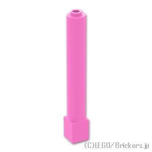 LEGO® レゴ パーツ 6556019 サポート 1 x 1 x 6 - ソリッドピラー：[Bright Pink / ブライトピンク] 43888-222 