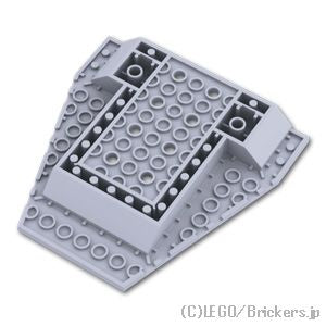 LEGO® パーツ 6250322/6469300 ビークルベース 12 x 12 x 1 1/3：[Light Bluish Gray / グレー] 43979-194 