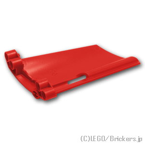 LEGO® パーツ 4205036/4277117 テクニック パネル フェアリング #20 スモールホール：[Red / レッド] 44350-021 