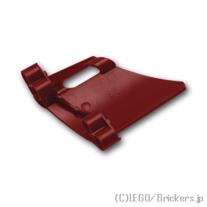 LEGO® パーツ 4501078 テクニック パネル フェアリング #22 スモールホール：[Dark Red / ダークレッド] 44352-154 