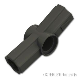LEGO® パーツ 6523971 テクニック 十字軸 / ピン - アングル コネクター #7 - 168.75°：[Black / ブラック] 4450-026 