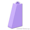 スロープ 75°- 2 x 1 x 3：[Lavender / ラベンダー]