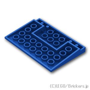 LEGO® パーツ 4107812/4161079/451523/6337084 スロープ 10°- 6 x 8：[Blue / ブルー] 4515-023 