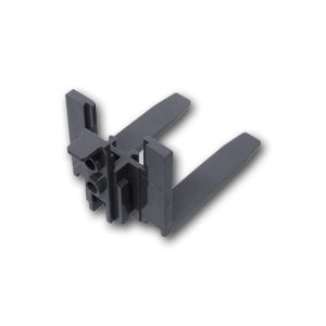 LEGO® パーツ 6035531/6058407 フォークリフト ワイドフォーク ラバーベルトホルダー：[Dark Bluish Gray / ダークグレー] 45707b-199 