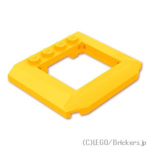 LEGO® パーツ 6513112 ウェッジ トリプル カーブ5 x 6 x 2/3（サンルーフ）：[Bt,Lt Orange / ブライトライトオレンジ] 4652-191 