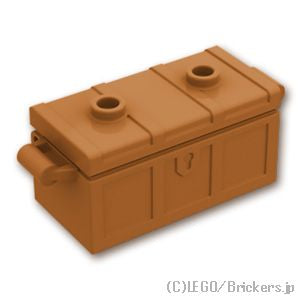 LEGO® パーツ - 宝箱 - 平らな蓋(4738 / 80835)：[Md,Nougat / ミディアムヌガー] 4738ac03-137