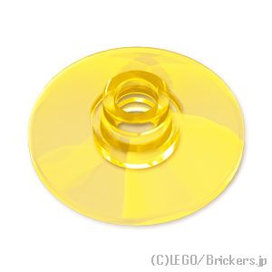 LEGO® パーツ 3006344/6462604/6580384 ディッシュ 2 x 2 - 16mm：[Tr,Yellow / トランスイエロー] 4740-044 