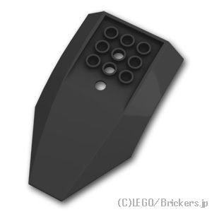 LEGO® パーツ 4209683 コックピット 6 x 10 x 2：[Black / ブラック] 47406-026 