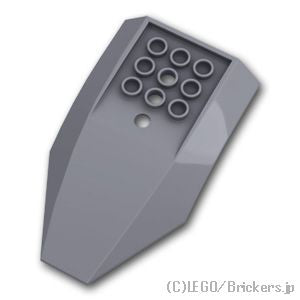 LEGO® パーツ 4212507/6065822 コックピット 6 x 10 x 2：[Dark Bluish Gray / ダークグレー] 47406-199 