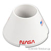 コーン 4 x 4 x 2 - 中空 NASAロゴ：[White / ホワイト]