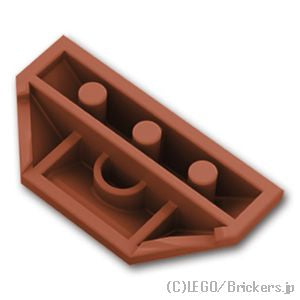 LEGO® パーツ 4518198/4626666 トリプル ウェッジ 2 x 4：[Reddish Brown / ブラウン] 47759-192 