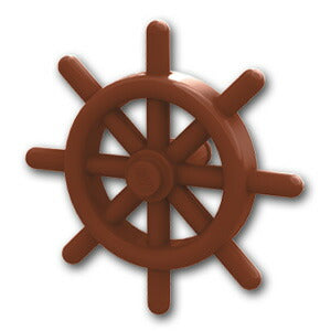 LEGO® パーツ 4218070 舵：[Reddish Brown / ブラウン] 4790-192