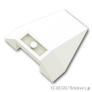 LEGO® パーツ 485501 トリプル ウェッジ 4 x 4 - 反転：[White / ホワイト] 4855-001 