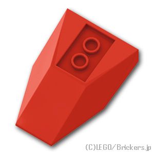 トリプル 逆 ウェッジ 6 x 4：[Red / レッド]