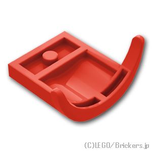 LEGO® パーツ 6464072 マッドガード 3 x 3 x 1-アーチラウンド：[Red / レッド] 49097-021 