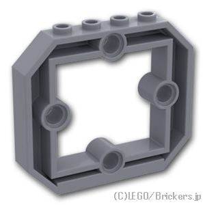 LEGO® パーツ 6263879 パネル 1 x 6 x 4 1/3 - 4ピン穴：[Dark Bluish Gray / ダークグレー] 49699-199 