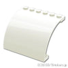 パネル 6 x 5 x 3 - カーブトップ：[White / ホワイト]